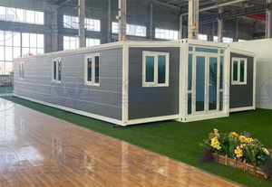 Casa Contenedor Expandible Insonorizada de 20 pies/40 pies Prefabricada con Baño, Hecha de Material de Contenedor de Envío Resistente - Product Image 2