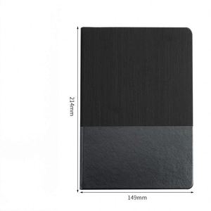Promotional Custom A5 Hardcover Green With Black Notebooks for Tradeshow Giveaways - Product Image 4