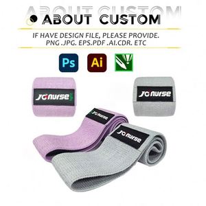Bande de Résistance Élastique Personnalisée de Haute Qualité avec LOGO, Idéale pour la Gym, la Perte de Poids et le Rehaussement des Fessiers - Product Image 4