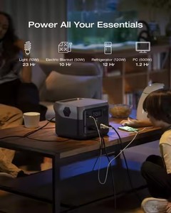 Para <span class=keywords><strong>ECOFLOW</strong></span> <span class=keywords><strong>RIVER</strong></span> 2 <span class=keywords><strong>Pro</strong></span> 768Wh estación de energía portátil y Panel Solar portátil de 160W con 4 salidas de CA controlador MPPT energía del coche - Product Image 2
