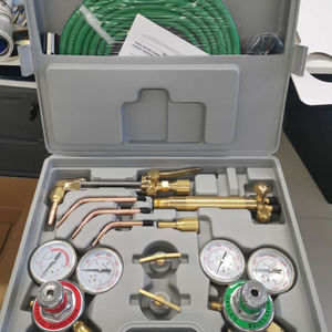 UWELD yeni taşınabilir oksijen asetilen kaynak kesme kiti gaz meşale seti alet çantası - Product Image 2