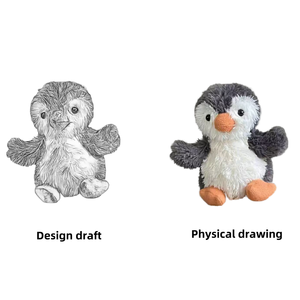 Customizable Plush Toys Cute Pillow PP Cotton Plush Doll Bedside Pillow Pad Custom logo Packaging Label Hanging Tag - Product Image 6