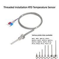 Sonda SS304 SS316, Sensor Termopar PT1000 PT100 300C RTD