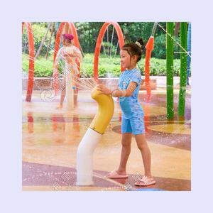 Parque Acuático Infantil Histar, <span class=keywords><strong>Juegos</strong></span> Acuáticos al Aire Libre, Equipo de Juego Acuático de Fibra de Vidrio y Acero, Juego Interactivo para Padres e Hijos - Product Image 2