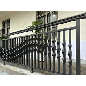 Alüminyum alaşımlı açık korkuluklar ve korkuluklar merdiven ve balkon/teras korkulukları çağdaş tasarım sağlam dayanıklı - Product Image 1