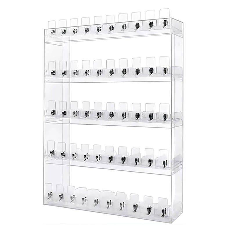 Support mural pour cigarettes en acrylique