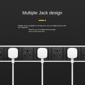 ที่มีคุณภาพสูงสีดำประเภทซ็อกเก็ตเปลือกอลูมิเนียมที่มีสวิทช์ป้องกันการโอเวอร์โหลดสำหรับตู้-อุปกรณ์เสริมพลังงาน - Product Image 3