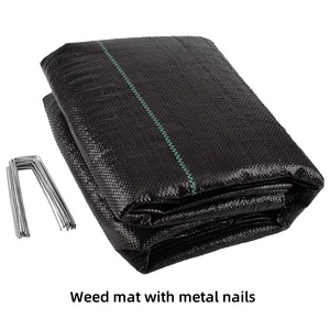 Malla antihierbas de 100 g/m², tela antihierbas <span class=keywords><strong>para</strong></span> jardinería, <span class=keywords><strong>rollo</strong></span> de lámina plástica <span class=keywords><strong>para</strong></span> control de malezas <span class=keywords><strong>en</strong></span> paisajismo - Product Image 6