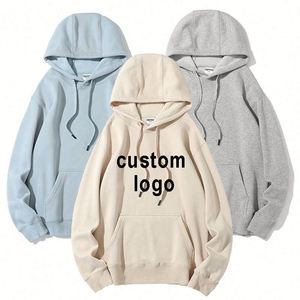 550Gsm Men's Cotton Heavy Weight Luxury Quality Custom Printing Oversized Streetwear Pullover Hoodies for Men - Product Image 1