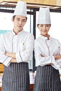 <span class=keywords><strong>Ropa</strong></span> DE TRABAJO DE Grand Hotel Cook para restaurante chino, <span class=keywords><strong>ropa</strong></span> de verano de manga larga para catering, <span class=keywords><strong>ropa</strong></span> de cocina, uniformes más baratos - Product Image 4