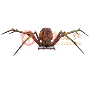 Top quality popular hot sale customizable handmade simulation spider Animatronic animal robot for garden