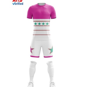Maillot de football unisexe respirant pour adultes, imprimé par sublimation, ensemble de maillots de sport personnalisés – Prix de gros - Product Image 5
