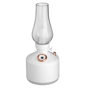 Diffuseur d'huiles essentielles vintage à ultrasons, humidificateur, purificateur d'air rechargeable par USB, diffuseur d'arômes rétro - Product Image 1
