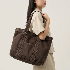 por mayor personalizada, OEM 2025, nueva marca para mujer, bolsos <span class=keywords><strong>de</strong></span> hombro <span class=keywords><strong>de</strong></span> cuero Vintage <span class=keywords><strong>de</strong></span> gran capacidad para mujer - Product Image 1