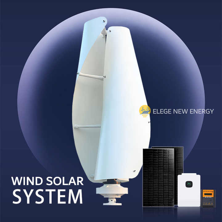 Solar Wind Turbine Hybrid Panel on Off Grid Tied Inverters Portable ...