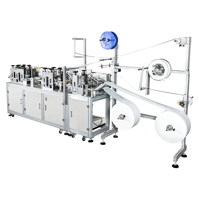 Mask machine Fully automatic solid nonwoven fabric Three-layer automatic packaging function Dustproof internal circulation