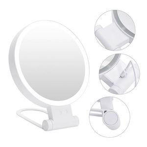 Dropshipping Shopify Miroir grossissant avec lumière 30X,3 modes de couleur avec luminosité réglable, Miroir de voyage compact pliable - Product Image 6