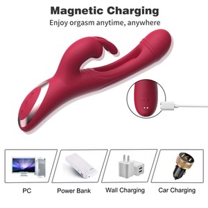 Vibratore Massaggiatore Clitorideo e Punto G Silenzioso e Impermeabile per Donne - Ricaricabile USB, 12 Frequenze - Product Image 4