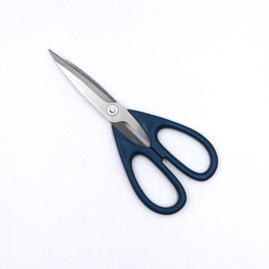 Ciseaux bleus pour le bureau et la maison, en acier inoxydable, machine à tailler les tapis industrielle personnalisée, lames métalliques MYJ Eco 2,5 mm en plastique - Product Image 1