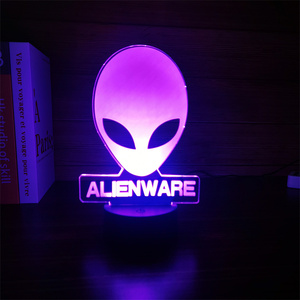GAME Icon GAME OVER Acrylic 3D Nightlight Creative Esports Atmosphere <b>Light</b> Birthday Gift to Friends - Product Image 6