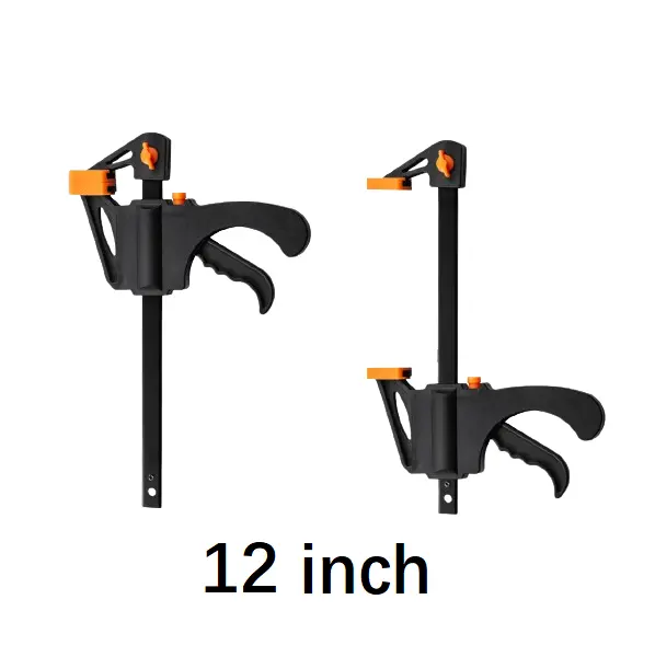 Ratchet baja F Bar Clamp perlengkapan memperbaiki klip F Clamp logam tugas berat bekerja tipe F penjepit