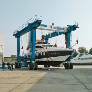 50 tonluk hidrolik tekne kaldırma vinç