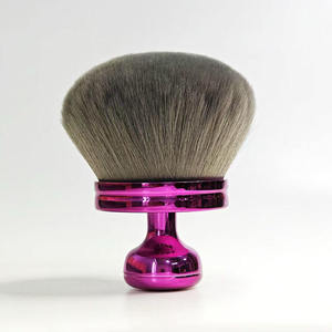 Brocha de Maquillaje Corporal de Pelo Sintético Suave de Gran Tamaño, <span class=keywords><strong>para</strong></span> Difuminar y Desvanecer, Brocha de Abanico de Cabeza Redonda de 3.2 Pulgadas de Ancho, Bronceador de <span class=keywords><strong>Piernas</strong></span> <span class=keywords><strong>Autobronceador</strong></span> - Product Image 1