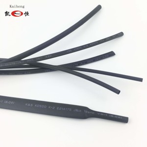 Imprimer Tube thermorétractable noir à paroi mince Tube thermorétractable basse tension 600V pour isolation électrique - Product Image 5