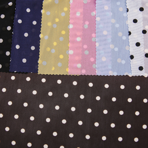 Tissu en maille tricotée chaîne <span class=keywords><strong>YVES</strong></span> à petits pois imprimés, 95 % polyester, 5 % élasthanne, 105 g/m², 160 cm, pour robes et pantalons d'été - Product Image 6