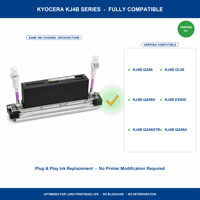 Encre réactive à base d'eau SPG N RICH pour impression textile numérique, compatible avec Kyocera KJ4B, certifiée OEKO-TEX 100