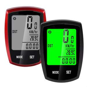 Chronomètre étanche, <span class=keywords><strong>compteur</strong></span> LCD <span class=keywords><strong>sans</strong></span> <span class=keywords><strong>fil</strong></span>, odomètre chinois et anglais, cyclisme robuste, avec intégré - Product Image 6