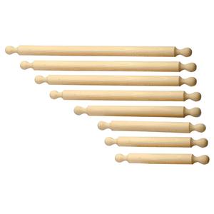 Rodillo de amasar con dos mangos de madera, 32 cm - Product Image 1