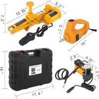 Kit de Gato Hidráulico Eléctrico Rogtz de 5 Toneladas y 12V para Elevación de Vehículos, Producto Premium