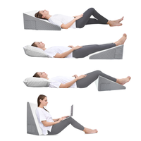 2025 NEU Keil kissen 12 Zoll Bett Keil Kissen Chirurgie Dreieck Memory Foam Kissen Keil zum Schlafen