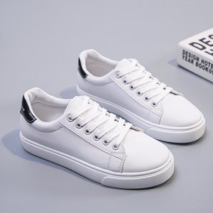 Chaussures <span class=keywords><strong>pas</strong></span> chères pour garçons et filles, pour spectacles scolaires, nouveaux modèles printemps-automne 2024, baskets blanches de sport. - Product Image 4
