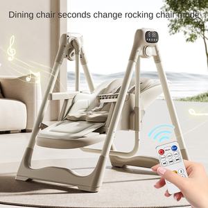 Silla de comedor eléctrica inteligente <span class=keywords><strong>con</strong></span> Bluetooth para bebé, silla reclinable de plástico plegable para el hogar para <span class=keywords><strong>niños</strong></span> en crecimiento, silla eléctrica inteligente <span class=keywords><strong>con</strong></span> Bluetooth - Product Image 4