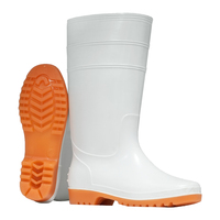 Botas de Lluvia Impermeables Antideslizantes Litai, Duraderas y Ligeras de PVC, para Trabajo, Seguridad, Jardinería, Agricultura, Construcción, Pesca