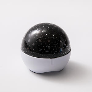 Luce Notturna Decorativa per Camera da Letto Moderna Personalizzabile con Corpo in Plastica Proiezione Cielo Stellato Colorato Dimmerabile a LED a Batteria e con Spina - Product Image 3