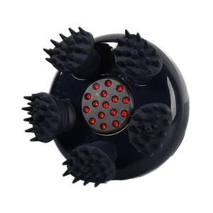 Machine de massage du <span class=keywords><strong>cuir</strong></span> <span class=keywords><strong>chevelu</strong></span> électrique Brosse à cheveux Applicateur d'huile Outil de douche <span class=keywords><strong>pour</strong></span> les soins relaxants du <span class=keywords><strong>cuir</strong></span> <span class=keywords><strong>chevelu</strong></span> - Product Image 2