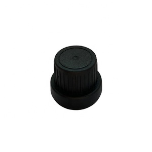 Bouchon compte-gouttes Euro de couleur noire de 18mm pour bouteille d'huile essentielle de cosmétiques de 30ml 50ml 100ml - Product Image 4