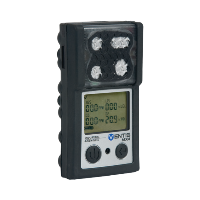 INDUSTRIAL SCIENTIFIC Ventis MX4 Toxic Gas Detector Small Size Personal Protection CO Four-Gas Analyzer 1 Year Warranty