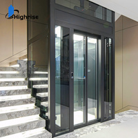Ascenseurs résidentiels à traction personnalisée, ascenseurs pour passagers, 2 à 6 étages, ascenseur pour maison, ascenseur extérieur et intérieur