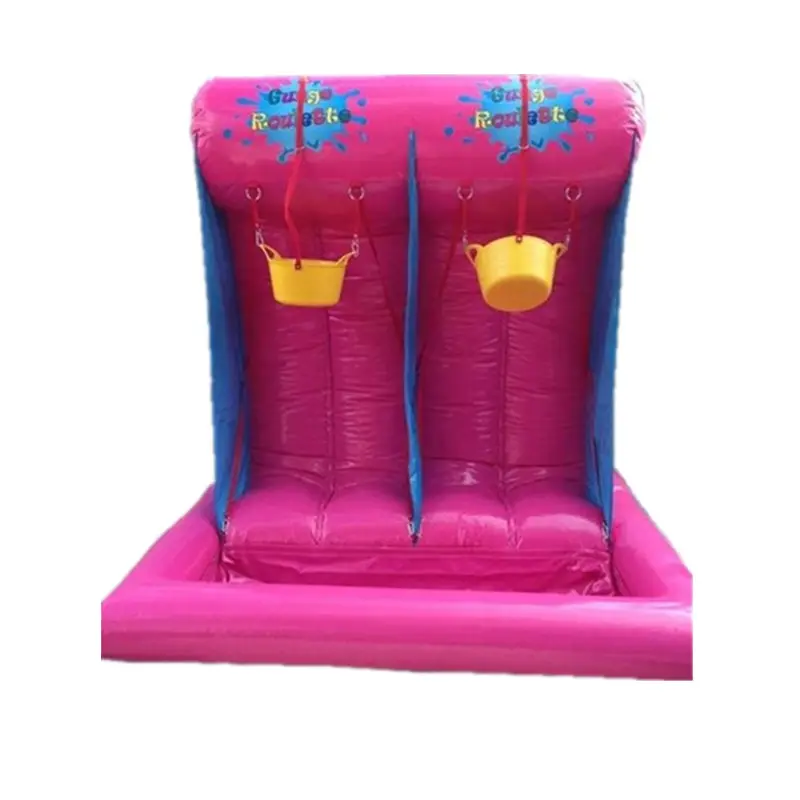 Sân Chơi Ngoài Trời Trò Chơi Tương Tác Inflatable Gunge Roulette, Inflatable Gunge Tank Để Bán