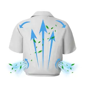 <span class=keywords><strong>Veste</strong></span> ergonomique OEM, personnalisation sans fil, pour <span class=keywords><strong>le</strong></span> refroidissement du ventilateur, vêtements - Product Image 3