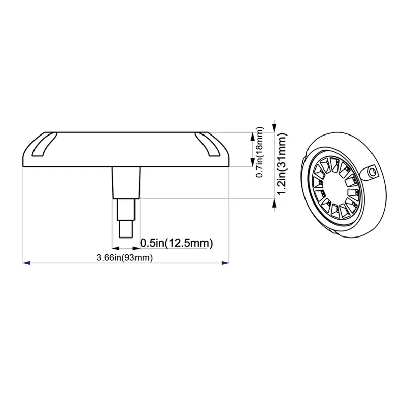 Hoog Lumen Weiken 50W Rgbw Led Licht Boot Onderwater Marine Boot Licht