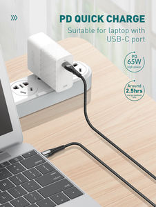 Câble <span class=keywords><strong>USB</strong></span>-C LDNIO LC101 durable 65W à charge rapide et synchronisation des données, pour la charge de plusieurs appareils mobiles - Product Image 3