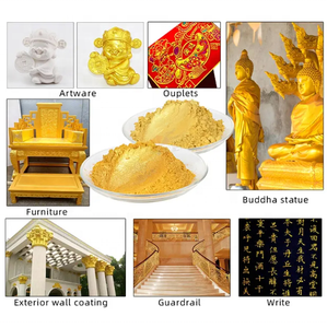 Broyal nhà máy bán buôn Vàng <span class=keywords><strong>Pearlescent</strong></span> sắc tố mica bột kim loại mica bột cho lớp phủ - Product Image 6