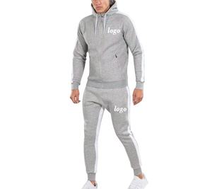 Conjunto Deportivo de Invierno para Hombre, de Dos Piezas, con Capucha, de Forro Polar, de Alta Calidad, Personalizado, de Manga Larga, de Secado Rápido, Transpirable, a Precio Económico - Product Image 5