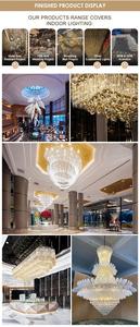 Lampadario di Lusso JYLIGHTING, Lampadario Nordico per Hall di <span class=keywords><strong>Hotel</strong></span>, Lampada Atmosferica per Villa e Duplex, Illuminazione per Soggiorno - Product Image 6