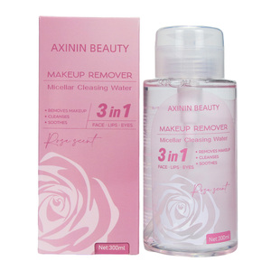 Nettoyant visage hydratant démaquillant AiXin Private Label pour peaux normales 300 ml Eau <span class=keywords><strong>micellaire</strong></span> à la rose - Product Image 1
